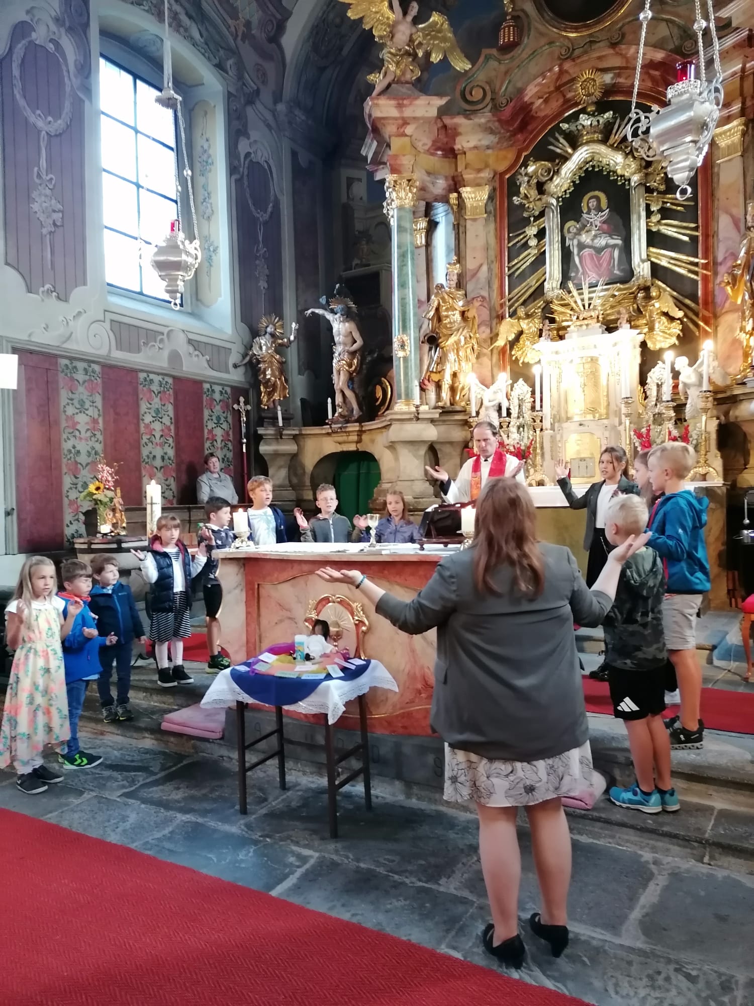 Schulgottesdienst in Wildalpen